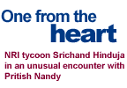 Srichand Hinduja bares his heart