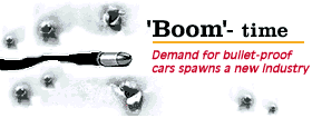 Bullet-proof cars see a boom in demand