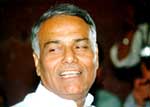 Yashwant Sinha: Pitching for foreign funds