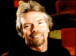 Richard Branson, the Virgin Atlantic Airways chief